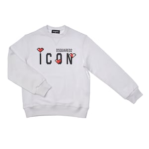 Icon Rundhals-Sweatshirt DQ2033D0-09BDQ Mädchen