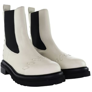Ted Baker Lukki Womens White Chelsea Stiefel