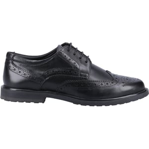 Hush Puppies - Damen Halbschuhe "Verity", Leder (Schwarzer Lack)