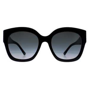 Jimmy Choo Square Damen Schwarz Grau Gradient Leela/S