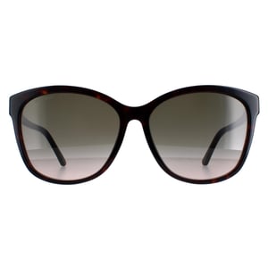 Jimmy Choo Square Damen Dunkel Havanna Braun Farbverlauf Lidie/F/SK