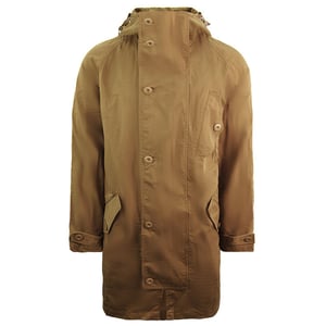 Lacoste Twill Herren Brown Parka Jacke