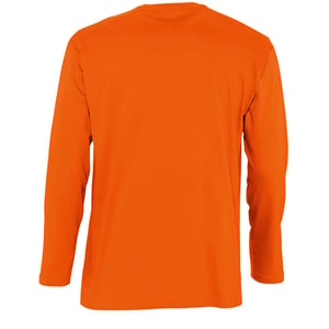 SOLS Herren Monarch Langarm T-Shirt (Orange)