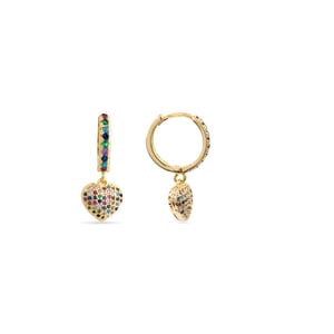 Luxenter Lethrax-Ohrringe aus 18 Karat Gold