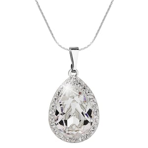Halskette Agidel mit Swarovski-Kristallen