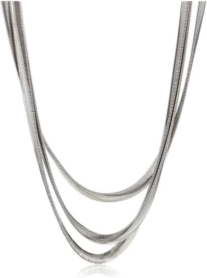 Tommy Hilfiger Damen Edelstahl Halskette - Silber 2700978