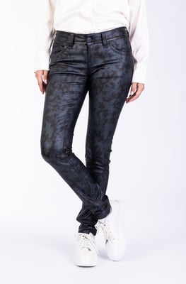 Laura Damenjeans Schwarz Skinny