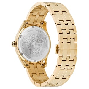 Versace VE3K00522 Greca Time Herrenuhr Champagner