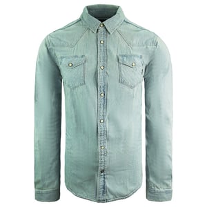 Scotch & Soda regulärer Fit Herren -Jeanshemd