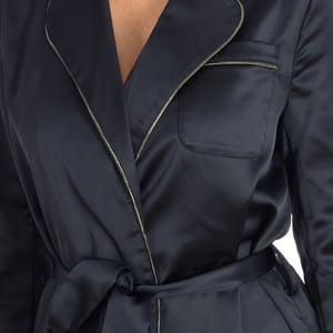 Langärmelige Jacke mit Schleifenverschluss 2WR25K1T4 woman