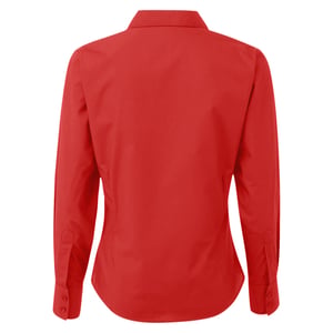 Premier - Bluse für Damen Langärmlig (Rot)