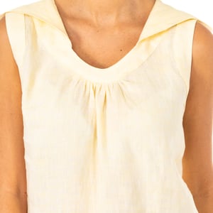JWU004 ärmelloses Damen T-Shirt mit Rundhalsausschnitt