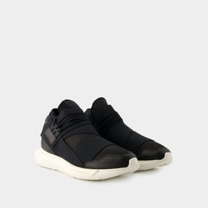 Qasa Sneakers - Y-3 - Leder - Weiß