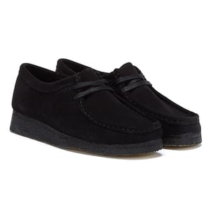 Clarks Originals Wallabee Suede Damen Schuhe - (Schwarz)