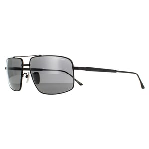 Chopard Aviator Herren halbmatt schwarz rauchfarben polarisiert SCHF21M