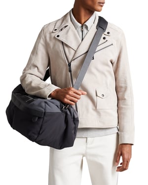 Ted Baker Zange Schwarz Reisetasche, Schwarz