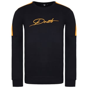 Widmen Sie London Baldwin Mens Black/Orange Pullover