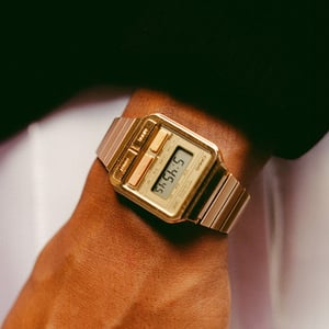 Casio Casio Collection Vintage Gold Damen Armbanduhr A120WEG-9AEF