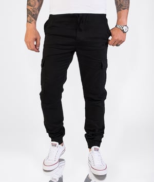 Rock Creek Cargohose Schwarz