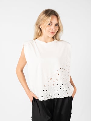 Pinko T-shirt Acqua Damen Weiß