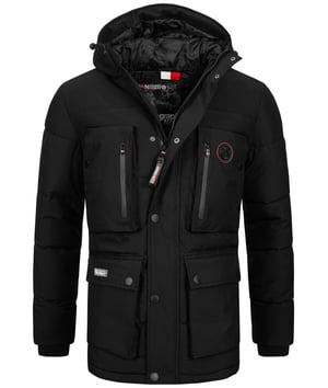 Geographical Norway Jacke Schwarz