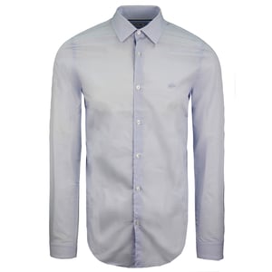 Lacoste Slim Fit Mens Hellblaues Hemd