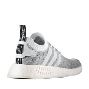 Adidas nmd_r2 Primeknit Womens Grey Running Trainer