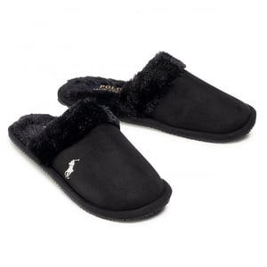 Ralph Lauren Summit Abrieb II Black Womens Pantoffeln