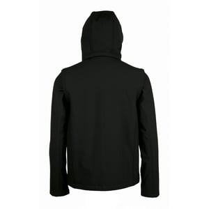 SOLS Herren Transformer Pro Softshell Jacke (Schwarz)
