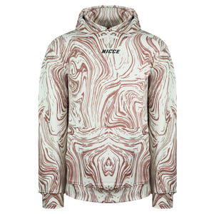 Nicce Logo Pullover Langarm Herren weiß rosa Aschenhukfeuchtigkeit 211 1 02 02 0338