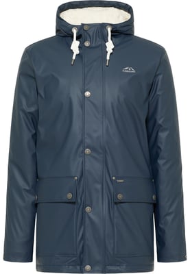 ICEBOUND Regenjacke mit Teddyfutter Herren Marine