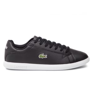 Lacoste Absolvent BL 1 SMA MENS MENS Schwarz/Weiß -Trainer