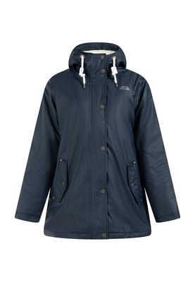 ICEBOUND Regenjacke mit Teddyfutter Damen Marine