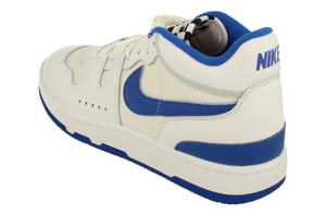 Nike Attack - Weiße Turnschuhe Mit Blauen Details