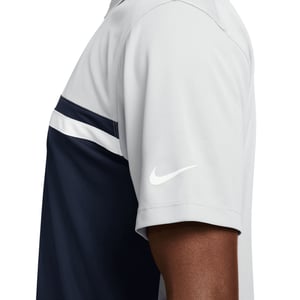 Nike Herren Victory Dri-FIT Golf Polo Shirt (Helles Rauchgrau/Obsidianblau)
