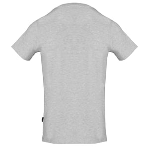 Aquascutum Block Brand Logo Grau T-Shirt