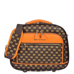 Braune Kosmetiktasche