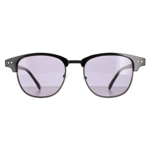 Calvin Klein Square Herren Glänzend Schwarz Massiv Rauch CK20314S