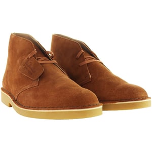 Clarks Originals Desert Womens Brown Stiefel