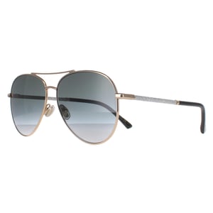 Jimmy Choo Aviator Damen Gold Schwarz Dunkelgrau Verlauf DEVAN/S