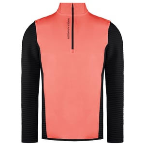 Under Armour Storm Evolution Daytona Herren Schwarz/Rot -Hybrid -Golfpullover