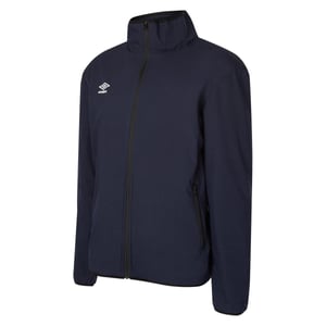 Umbro Mens Club Essential Bonded Jacket (Dunkelmarine/Weiß)