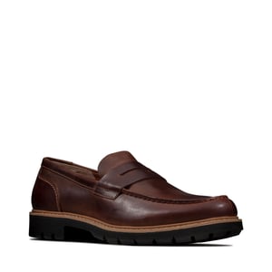 Clarks Batcombe Edge Herren braune Schuhe