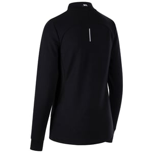 Trespass Womens/Ladies Ridge Track Jacket (Schwarz)