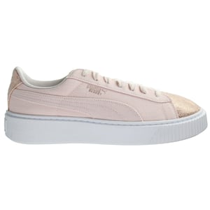 Puma -Korb -Plattform Pink Womens Trainer