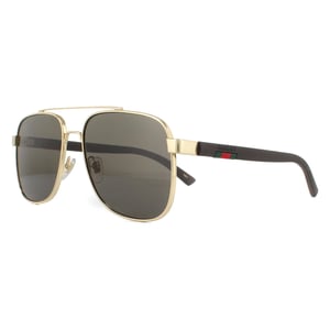 Gucci Sonnenbrille GG0422S 003 Gold Braun
