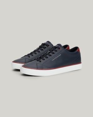 Tommy Hilfiger TH Essential Core Herren Vulkanisierte Leder Sneaker
