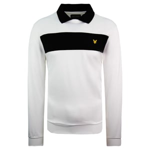 Lyle & Scott Ventech Golf Herren weißes Top