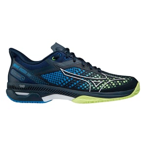 Mizuno Wave überschreitet die Tour 5 ccm Herren Blue Tennis Trainer