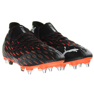 Puma Future 6.1 Netitfit MXSG Mens Black/Orange Football Boots